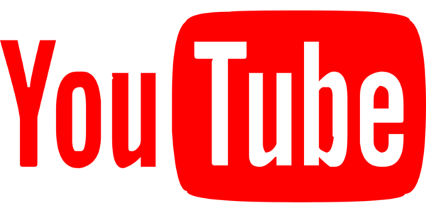 Classic YouTube logo with red 'You' and white 'Tube' inside a red box.