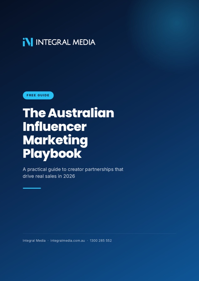 The Australian Influencer Marketing Playbook cover