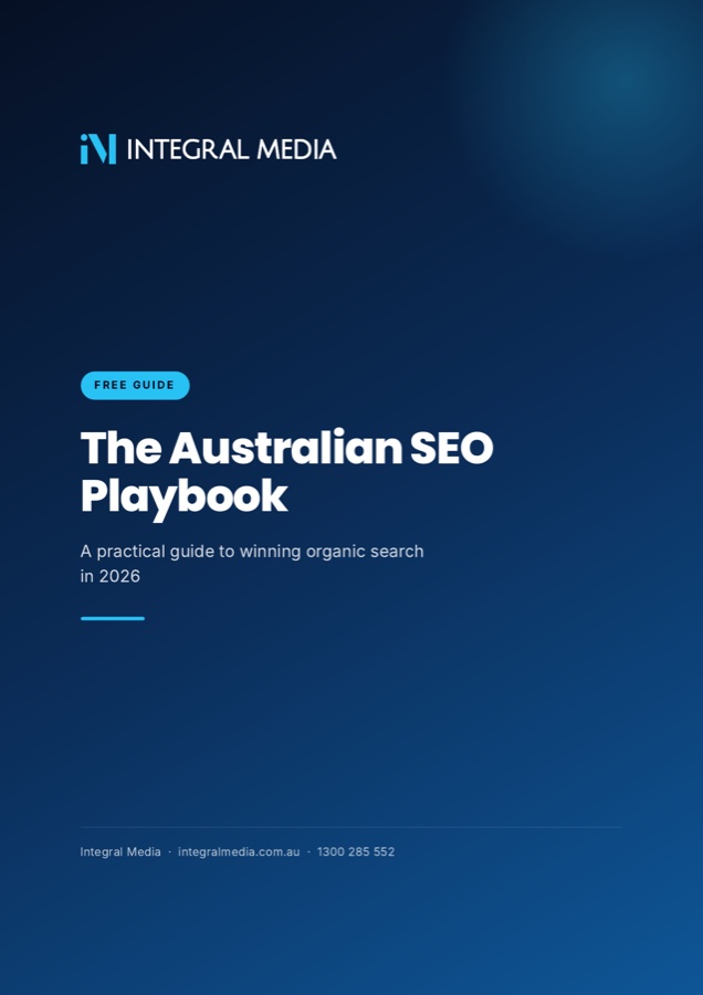 The Australian SEO Playbook cover