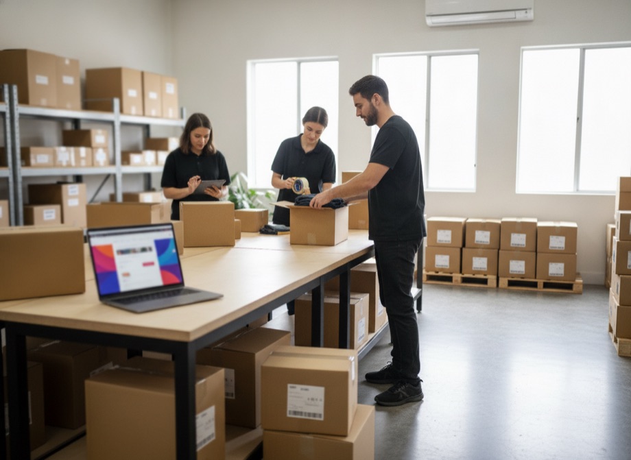 Ecommerce SEO Perth, an online retail team reviewing category-page performance